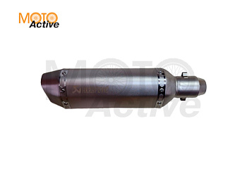 Глушитель AKRAPOVIC #2 шестигранный титан, диаметр 35 мм