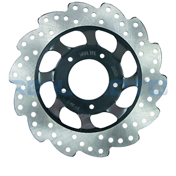 Диск тормозной передний ALPHA RM-5, черный