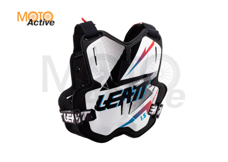 Защита панцирь Leatt Chest Protector 1.5 Torque (Black/White, OS, 2024 (5024060300))