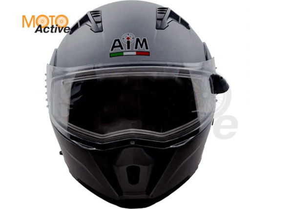 Шлем Снегоходный AiM JK906 Grey Metal