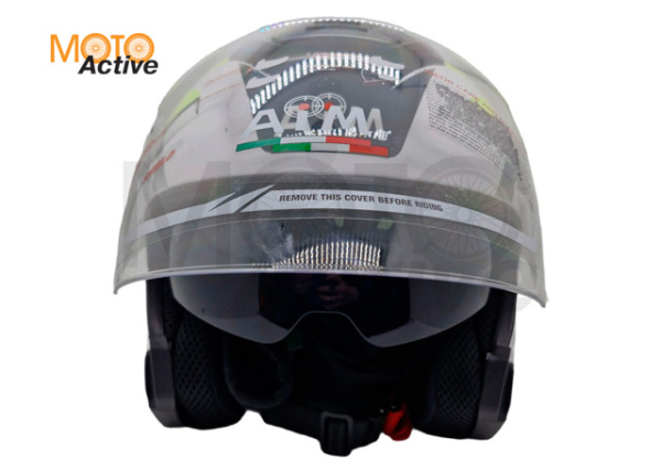 Шлем AiM JK526 Yellow/Grey/White