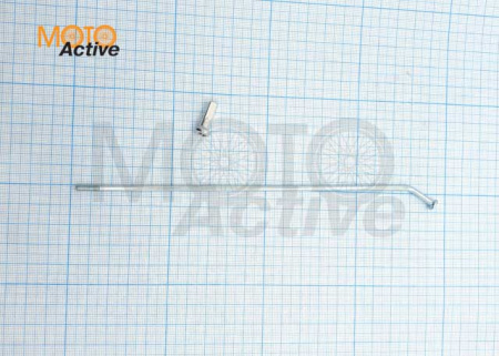 Спицы 17'' (35°, 3,1х191 мм), с ниппелем, набор 32шт