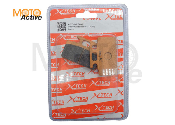 Колодки тормозные передние BSE EVO PH02D (#4) усиленные X-TECH полуметаллические