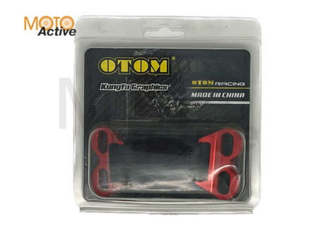 Спасательный ремень OTOM для рулевой колонки мотоцикла (красный)