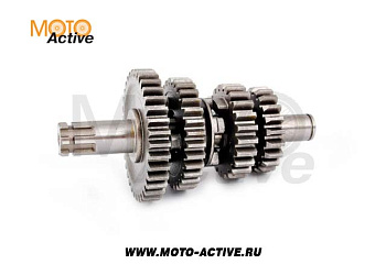 Вал КПП вторичный в сборе двиг. YX140 (кикстартер),150,160 OEM