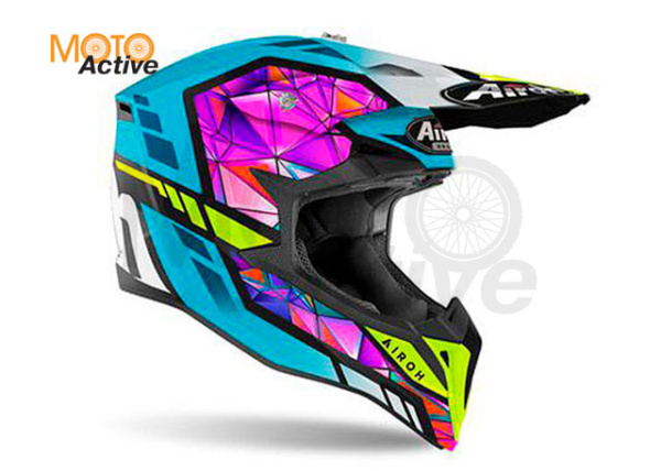 Кроссовый шлем Airoh Wraap Diamond Gloss