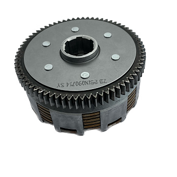 Сцепление в сборе ZS169FMM (CB250), ZS172FMM, CB250R, Sport001-006 (70 зуб 6/7 дисков)