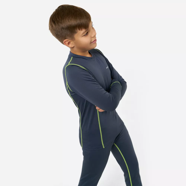 Термобелье детское FINNTRAIL Dino 6100 DarkGreyLime