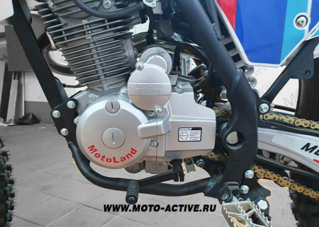 Мотоцикл кроссовый Motoland CRF250 (165FMM) синий