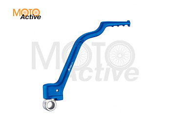 Рычаг кик-стартера ACCEL YZ250 02-23, YZ250X 16-23 синий