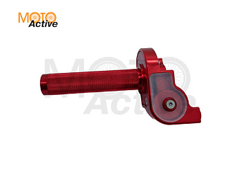 Ручка газа IGP CNC 7075 короткоходная Professional (Красный,IGP-026-2 )