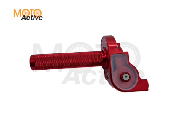 Ручка газа IGP CNC 7075 короткоходная Professional (Красный,IGP-026-2 )