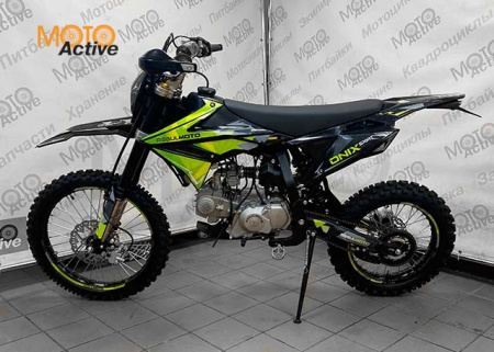Питбайк Regulmoto ONIX SPORT Черный-зеленый