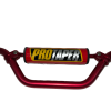 Руль PRO-TAPER алюминевый с перемычкой средний красный