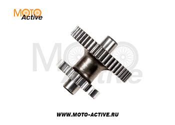 Шестерня двойная электростартера 161QMK-В2_161QMK 200cm3 зуб=17-49 с реверсом