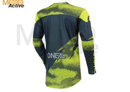 Джерси O'NEAL Mayhem Covert, графит/желтая