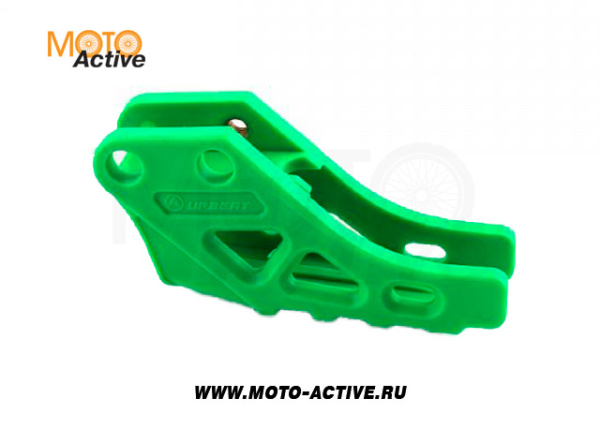 Успокоитель цепи (ловушка) для питбайка универсальная зеленая SM-PARTS