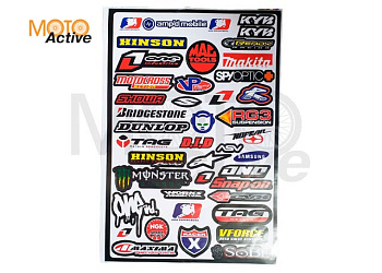 Наклейки набор MIX (D6010)