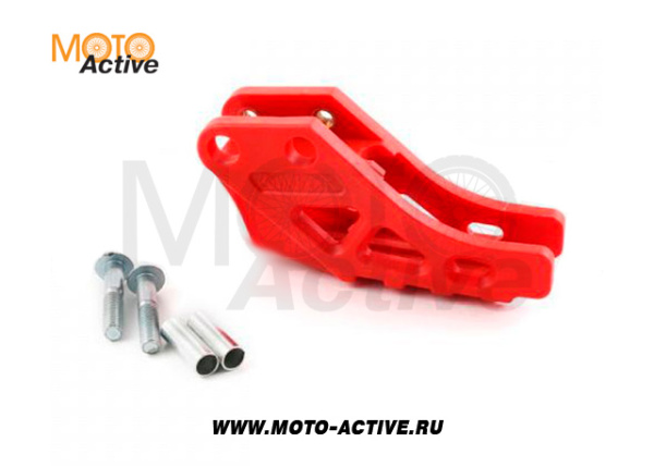 Успокоитель цепи (ловушка) для питбайка пластиковая универсальная SM-PARTS оранжевая