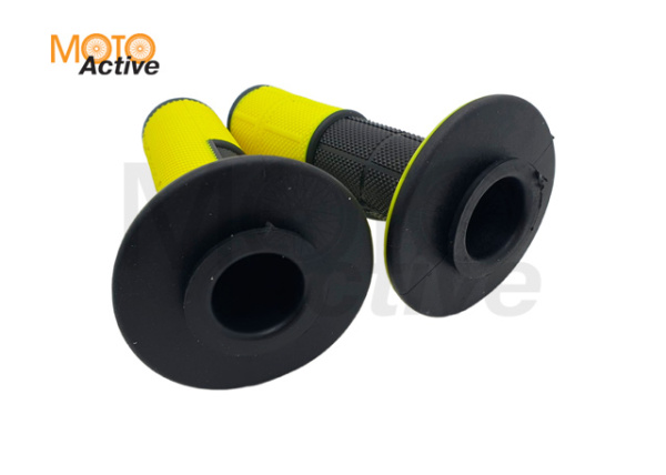 Ручки руля ZX-B548 салатовые/черные