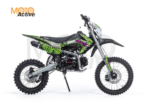 Питбайк BSE EX-125e 14/12 Max13 Green Pink