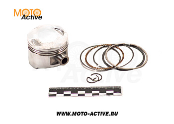 Поршень d-57.4 в сборе  двиг. 157QMJ 150сс