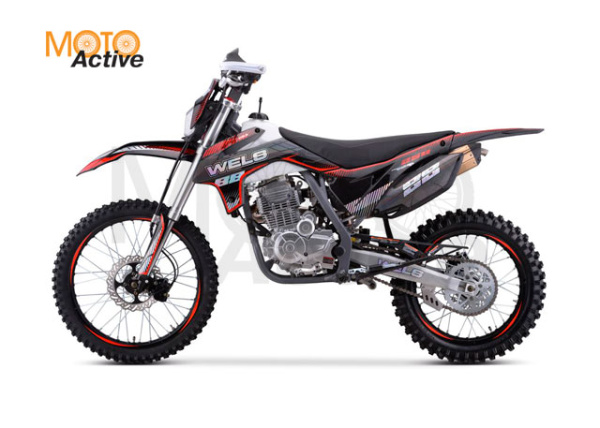 Кроссовый мотоцикл WELS PR250 Красный