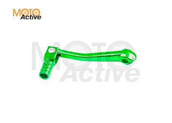 Педаль п/п складная HX-118 CNC зеленая