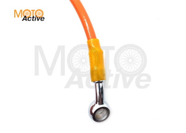 Шланг гидравлический тормозной (армированный) L=1500 d=10мм оранжевый