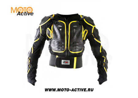 Черепаха защитная ATAKI SC-P114 черная/Hi-Viz желтая