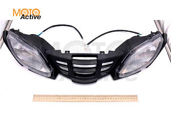 Пластик передних фар в сборе (106264), ATV200 thun