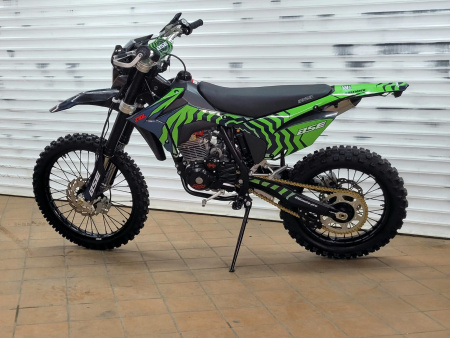 Эндуро / кроссовый мотоцикл BSE Z10 L Green Shake (030)