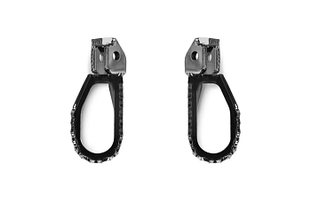 Подножки для мотоцикла со смещением вниз 5мм, острый зуб (Нержавеющая сталь)