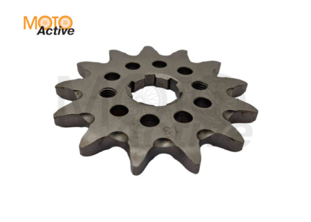 Звезда ведущая (520-13) 20мм X-TECH сталь 20CrMnTi, с самоочисткой (внутр. 6 зуб.)