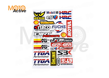 Наклейки набор FOX (A8005) 21*30