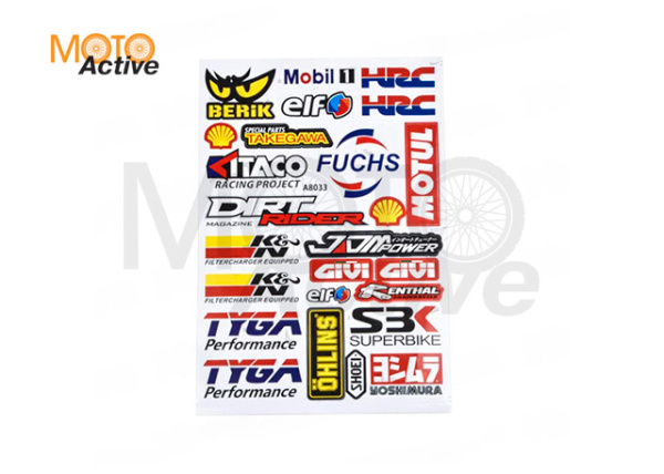 Наклейки набор FOX (A8005) 21*30