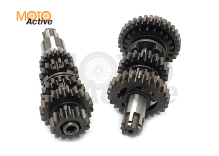 Валы КПП в сборе комплект СB250/300R 4 клапана