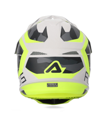 Шлем (кроссовый) Acerbis PROFILE 4 Fluo-Yellow/White