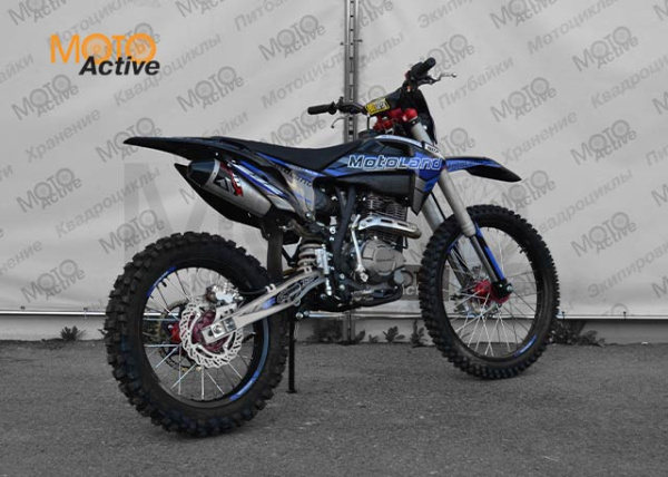 Мотоцикл кроссовый Motoland XT250 HS (172FMM) синий