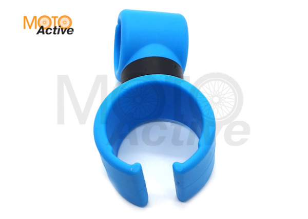 Держатель для телефона на руль (поворотный, синий) "LL"