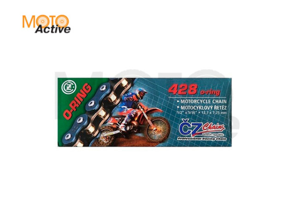 Цепь привода CZ Chains 428 OR - 118 (O-Ring)
