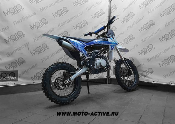 Питбайк SSSR CORE 125 E A 17/14 Cosmic Blue 1 (Автоматическая КПП, электростартер)