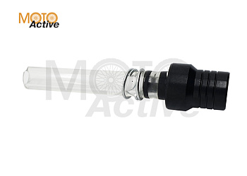 Бензоклапан CNC, с шариком черный