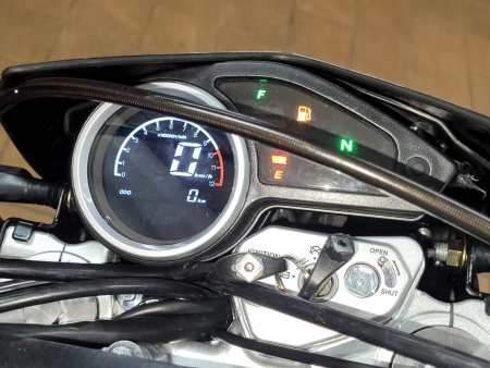 Мотоцикл REGULMOTO TE 4 valve oil черный/оранжевый