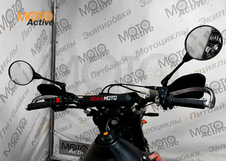 Мотоцикл REGULMOTO ZR 300 PR 4 valves 6 Gear (балансир, с ПТС)) черный-оранжевый