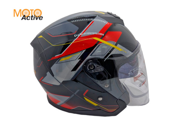 Шлем AiM JK526 Red/Grey/Black