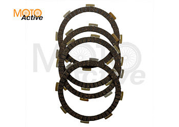 Диски сцепления (компл. 4шт) двиг. YX140-160 см3 SM-PARTS