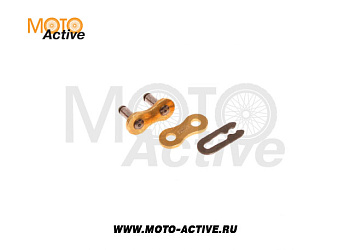 Замок для цепи CZ Chains 520 MX Gold (защелка)