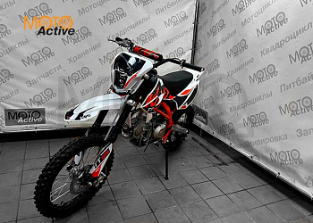 Питбайк KAYO BASIC K125EA 17/14 KRZ (п/автомат, эл. стартер)