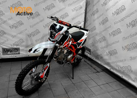 Питбайк KAYO BASIC K125EA 17/14 KRZ (п/автомат, эл. стартер)